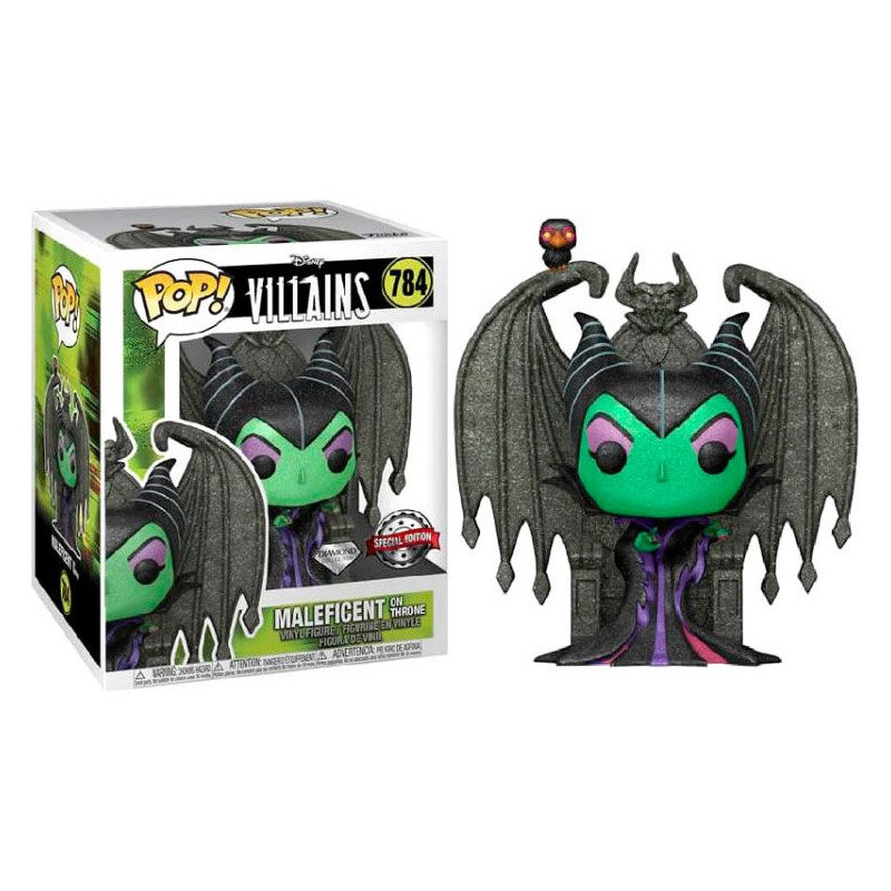 Disney - Pop! Villains -Maleficent on Throne n°784 Diamond exclusive