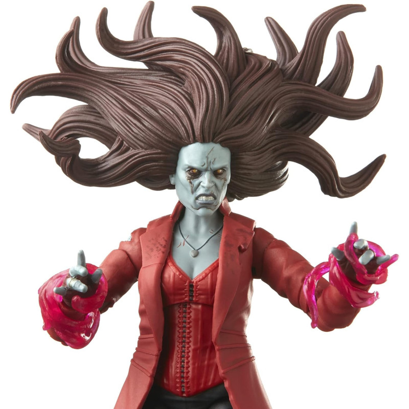 Marvel Legends - Khonshu Series - Figurine Zombie Scarlet Witch (Déstockage What If...?)