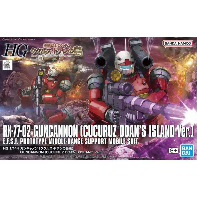 Gundam - HG 1/144 Guncannon Cucuruz Doan's Island Version