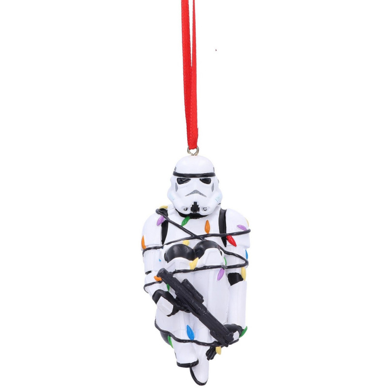 Star Wars - Ornement sapin en résine Stormtrooper In Fairy Lights 9 cm