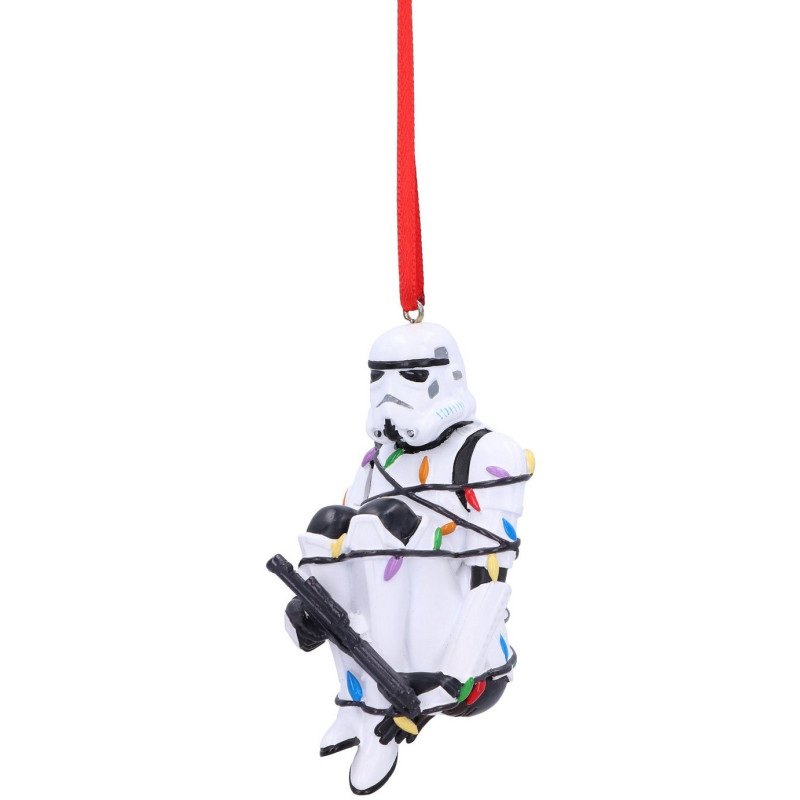 Star Wars - Ornement sapin en résine Stormtrooper In Fairy Lights 9 cm