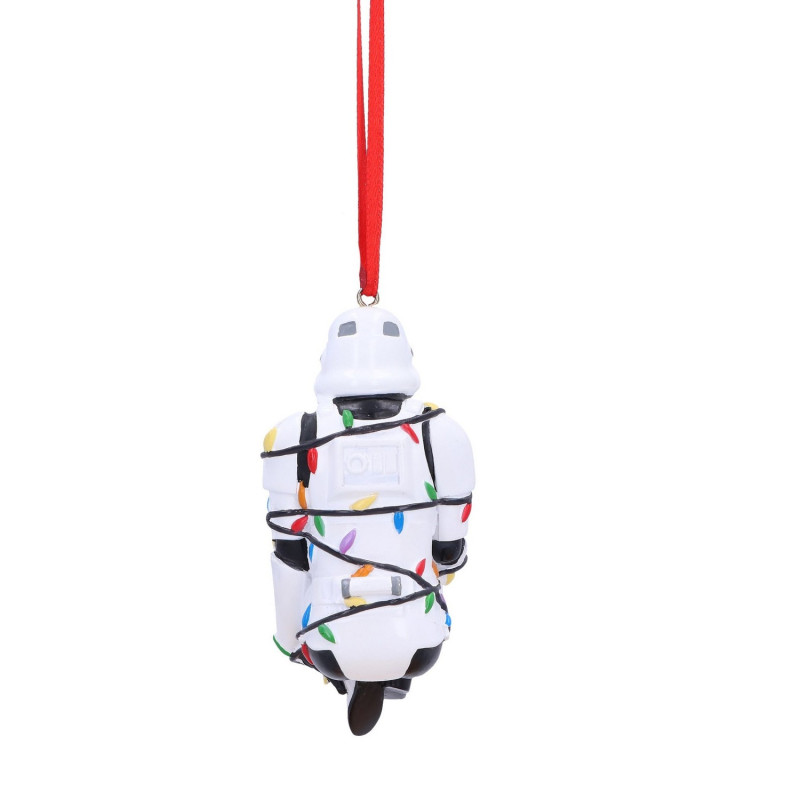 Star Wars - Ornement sapin en résine Stormtrooper In Fairy Lights 9 cm