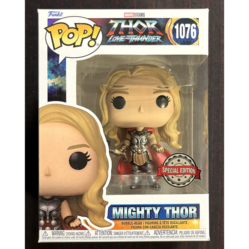 Marvel Studios : Thor: Love & Thunder - Pop! - Mighty Thor No Helmet n°1076