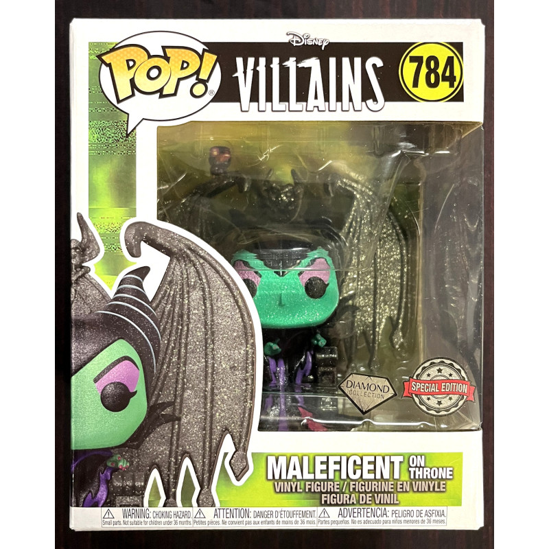 Disney - Pop! Villains -Maleficent on Throne n°784 Diamond exclusive