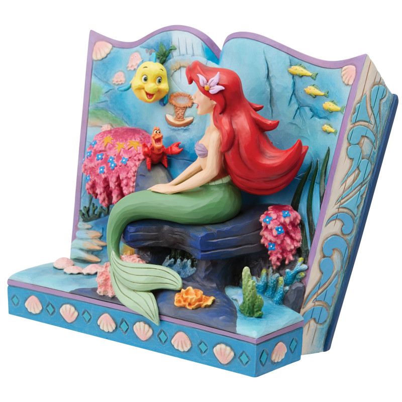 Disney : La Petite Sirène - Traditions - Statue Little Mermaid Storybook