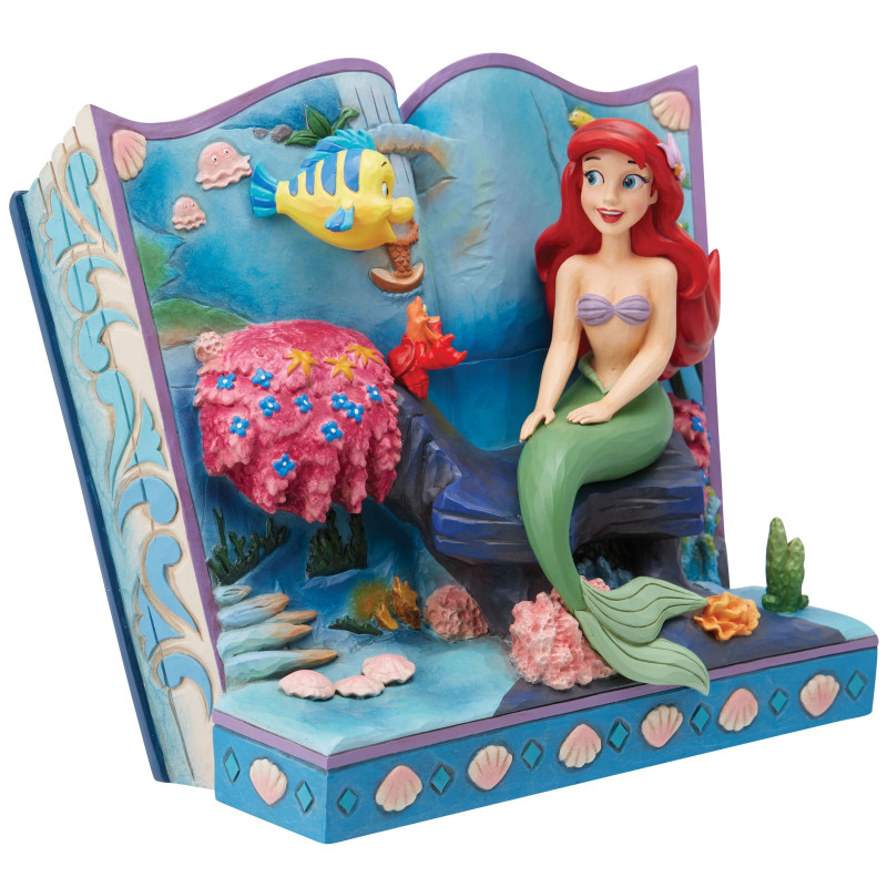 Disney : La Petite Sirène - Traditions - Statue Little Mermaid Storybook