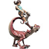 Lara Croft - Figurine Mini Epics Lara Croft & Raptor 24 cm