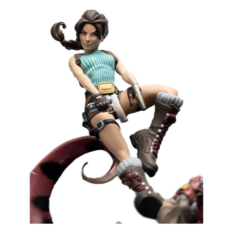 Lara Croft - Figurine Mini Epics Lara Croft & Raptor 24 cm