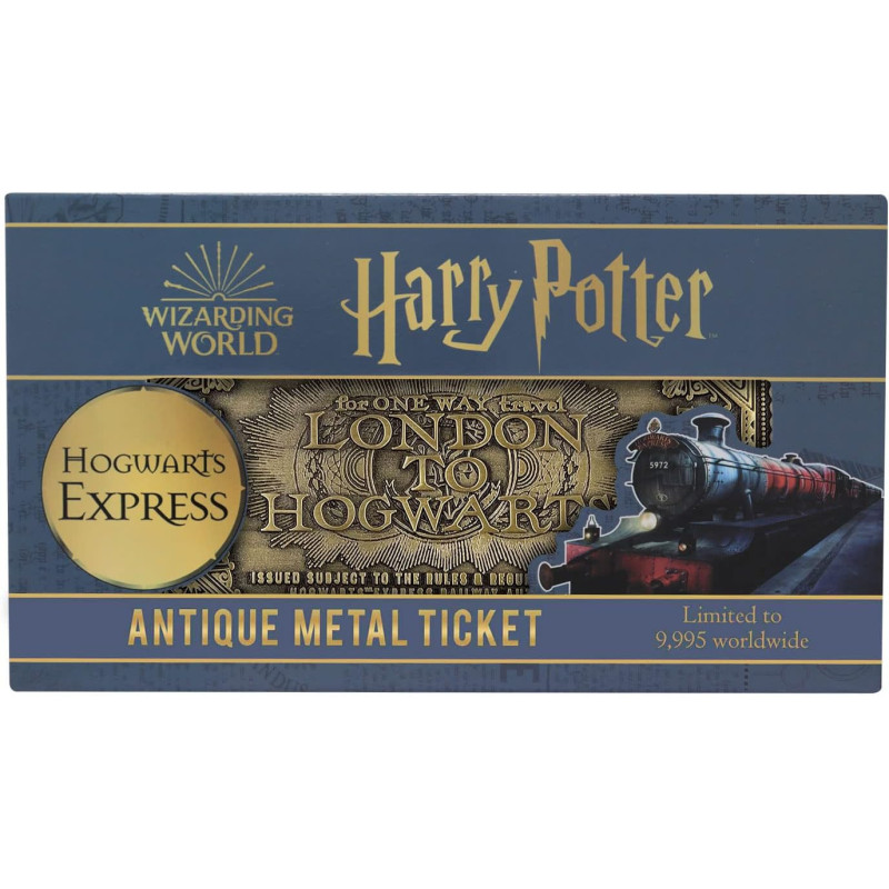 Harry Potter - Hogwarts Express Train Ticket limité 9995 exemplaires