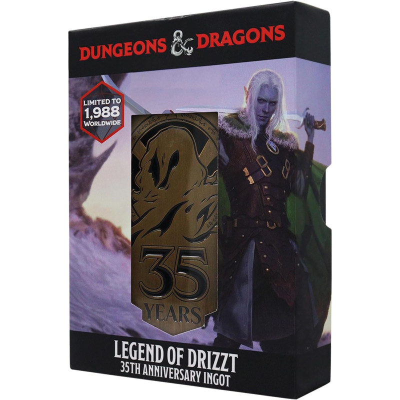 Dungeons and Dragons - Lingot 35th Anniversary Legend of Drizzt 1988 exemplaires