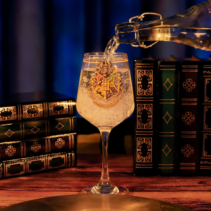 Harry Potter - Verre à pied Hogwarts