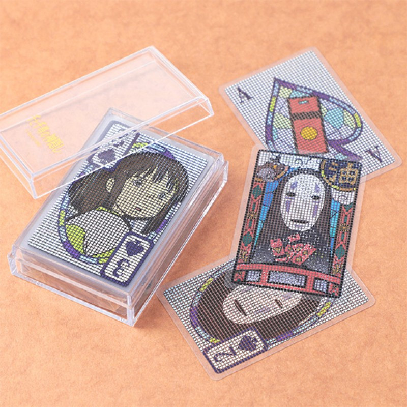 Spirited Away (Chihiro) - Cartes à Jouer Transparentes