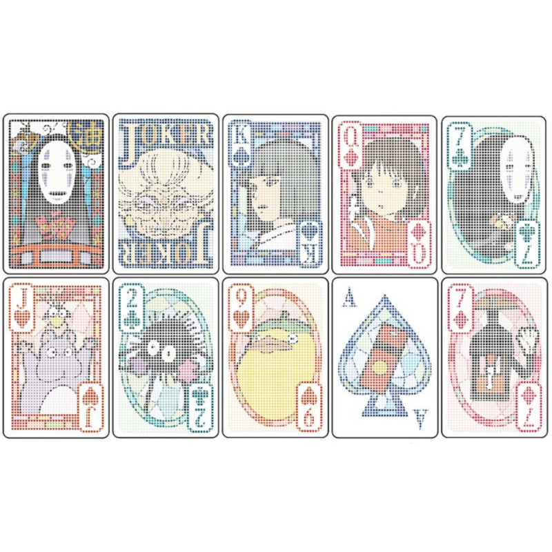 Spirited Away (Chihiro) - Cartes à Jouer Transparentes