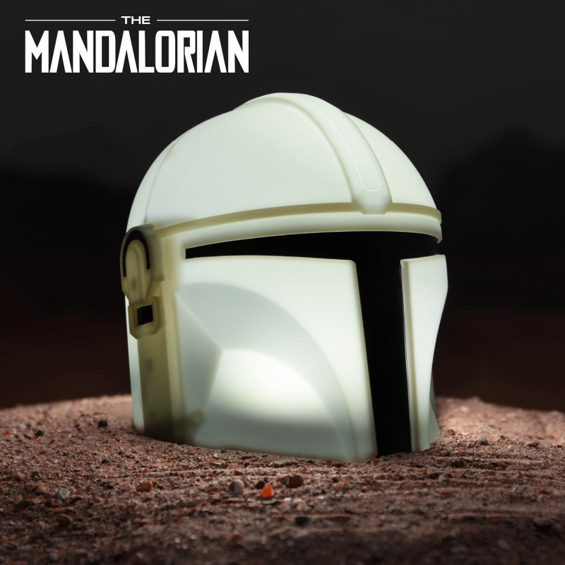 Star Wars : The Mandalorian - Lampe veilleuse Casque 14 cm