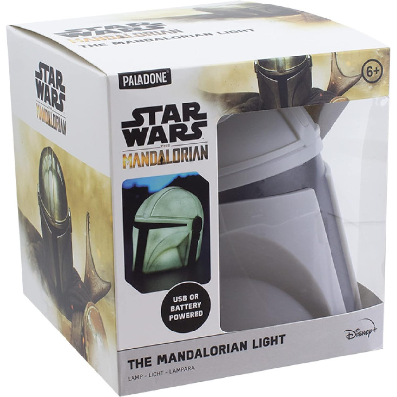 Star Wars : The Mandalorian - Lampe veilleuse Casque 14 cm