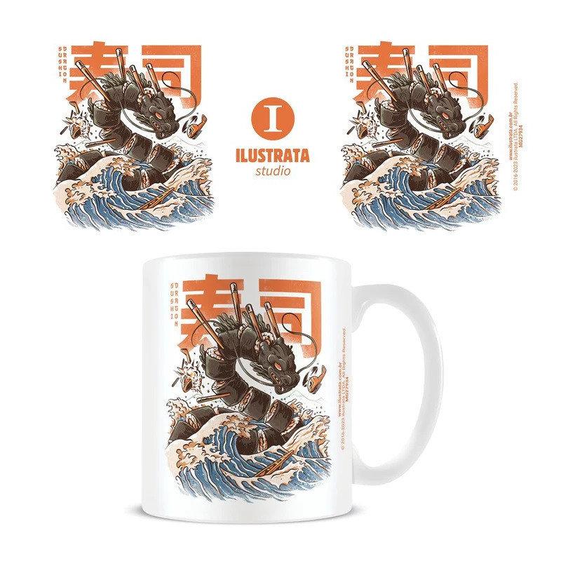 Ilustrata - Mug Sushi Dragon