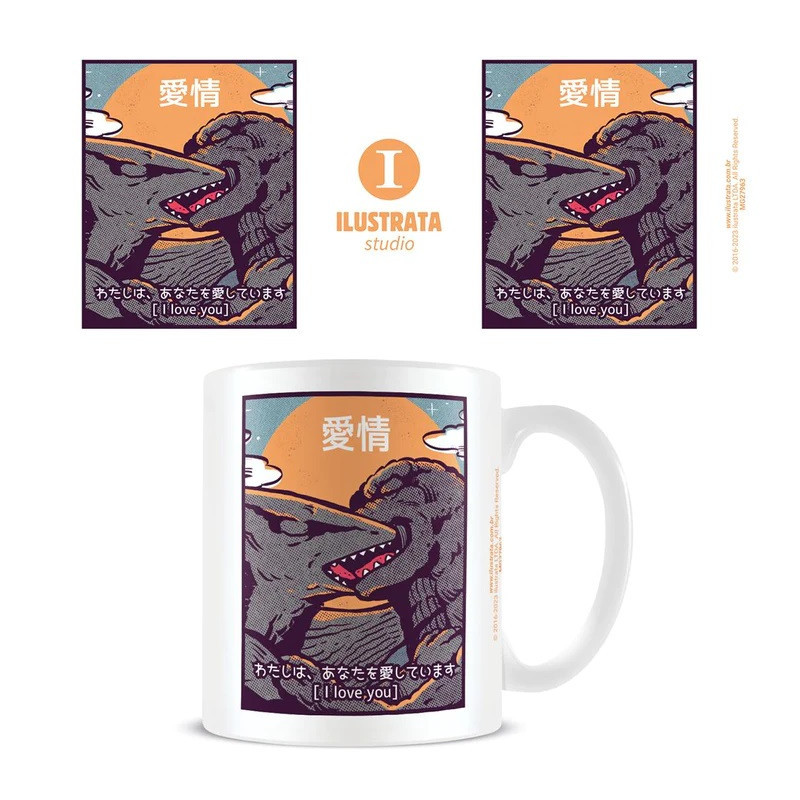 Ilustrata - Mug Kaiju Kiss