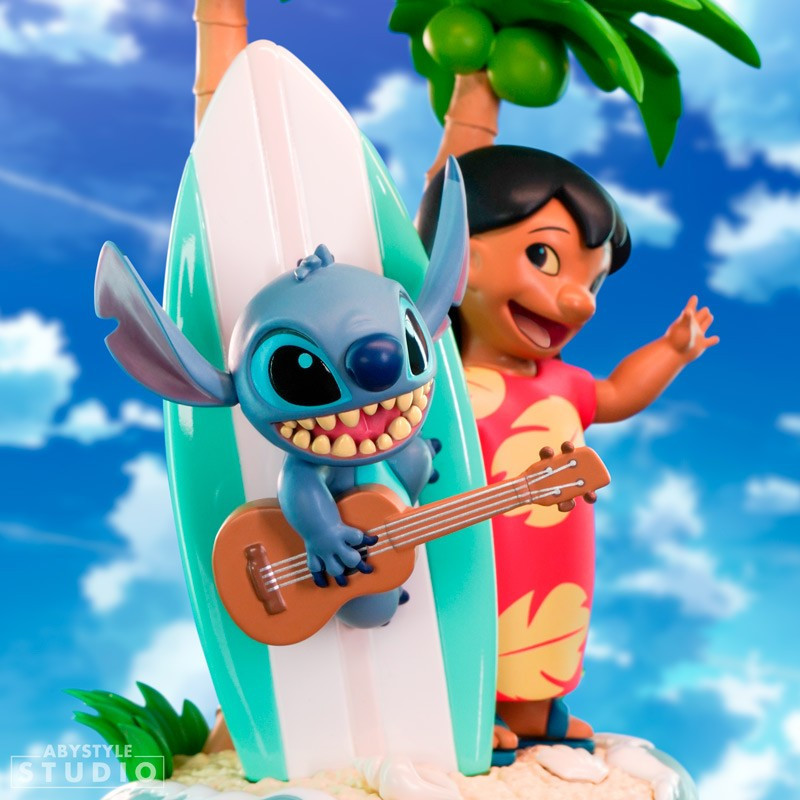 Disney : Lilo & Stitch - Figurine SFC Lilo & Stitch Surfboard (17 cm)