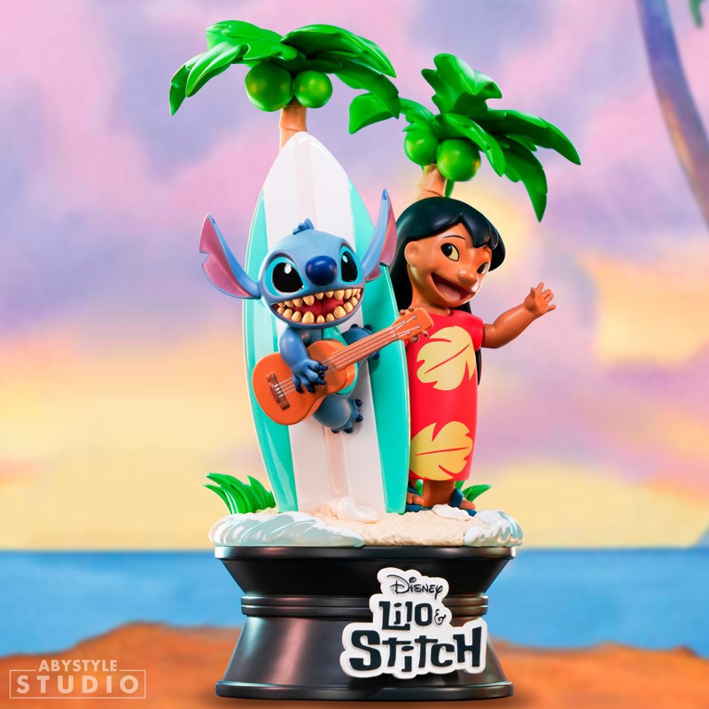 Disney : Lilo & Stitch - Figurine SFC Lilo & Stitch Surfboard (17 cm)