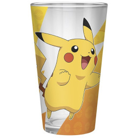 Pokemon - Verre XXL 400 ml Pikachu effet métal