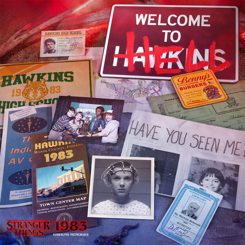 Stranger Things - Hawkins Memories Kit Vecna's Course Limited Edition