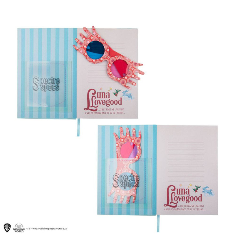 Harry Potter - Carnet Luna Lovegood avec Lorgnospectres