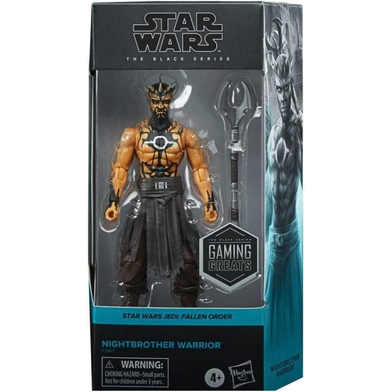 Star Wars - Black Series - Figurine Nightbrother Warrior (Jedi Fallen Order)