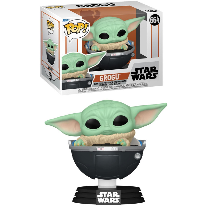 Star Wars : The Mandalorian - Pop! - Grogu Prama n°664