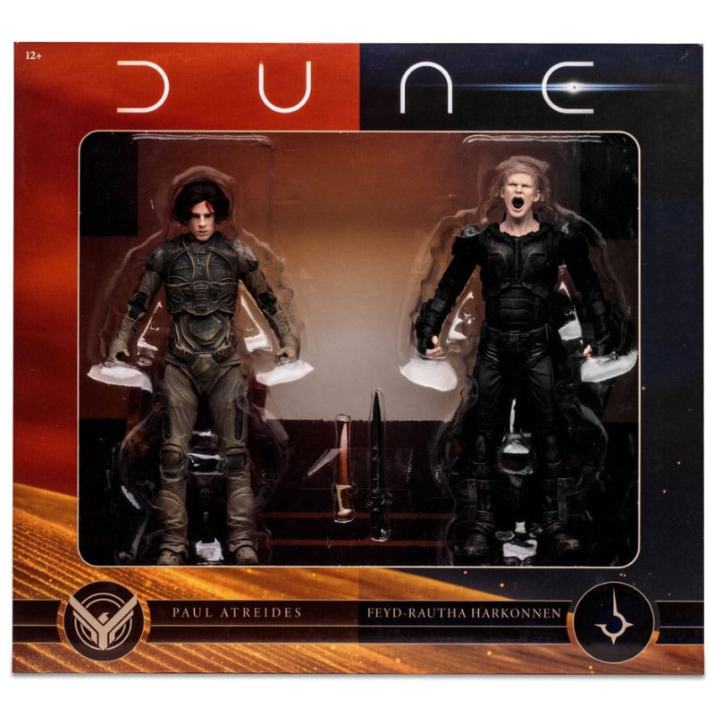 Dune 2 - Pack 2 figurines Paul Atreides & Feyd-Rautha Harkonnen