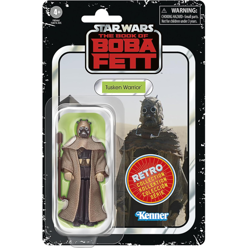 Star Wars : The Book of Boba Fett - Retro Collection - Figurine Tusken Warrior 10 cm