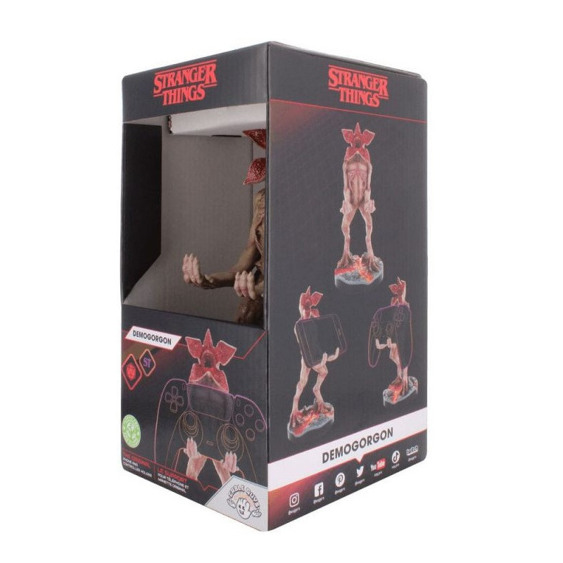 Stranger Things - Figurine Cable Guy porte-manette Demogorgon 20 cm