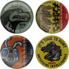 Godzilla - Pack 4 sous-verres en métal