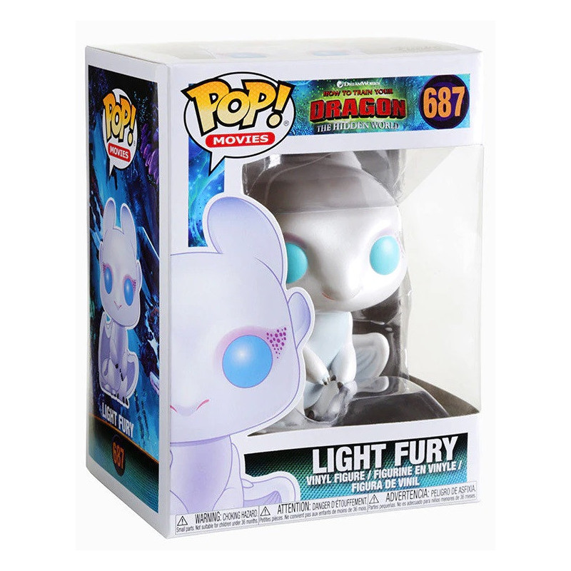 How To Train Your Dragon 3 - Dragons - Pop! - Light Fury n°687