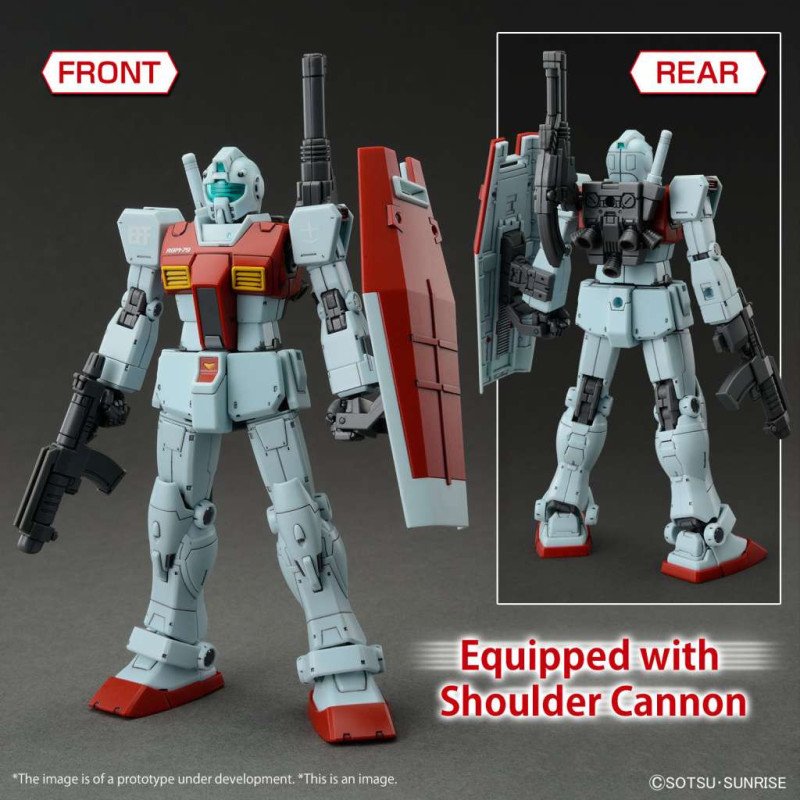 Gundam - HGTO 1/144 GM Shoulder Cannon-Missile Pod