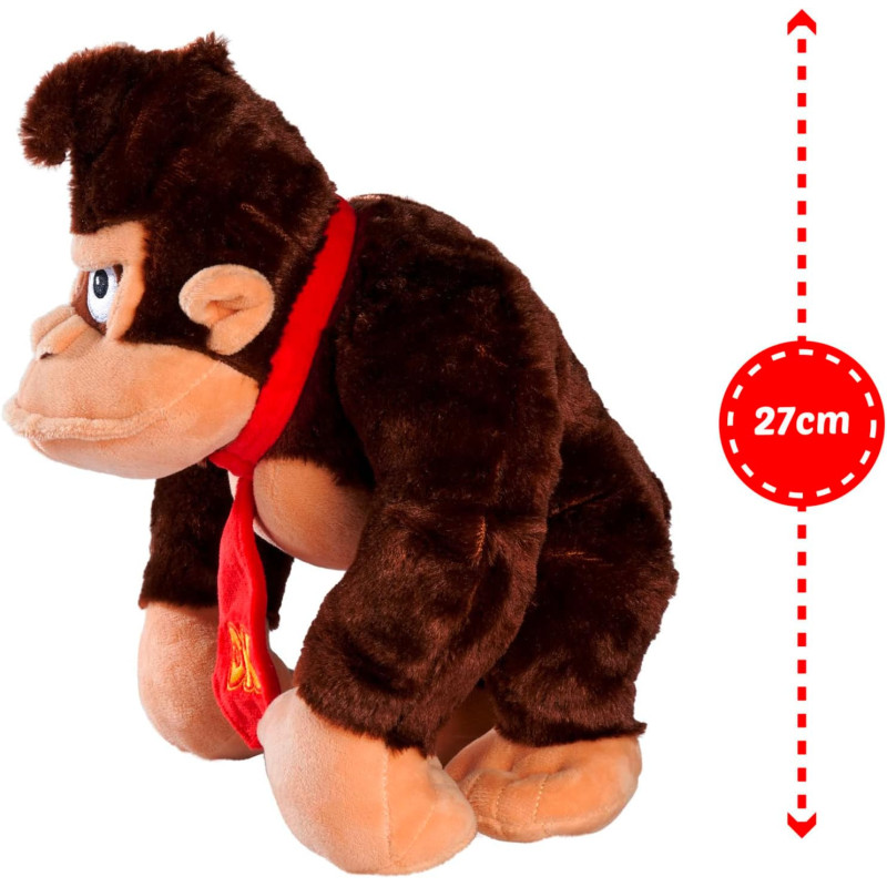 Super Mario - Peluche Donkey Kong 27 cm