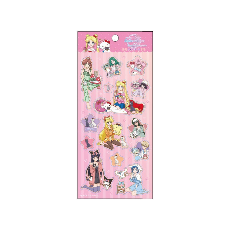 Sailor Moon Series x Sanrio Characters - Set de mini stickers