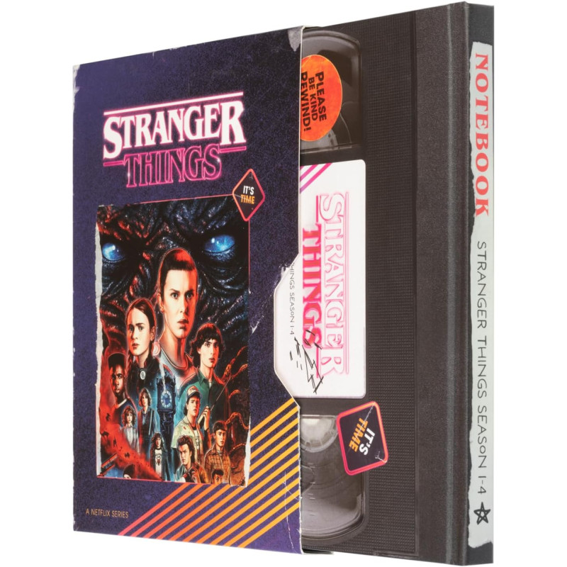 Stranger Things -  Carnet A5 VHS