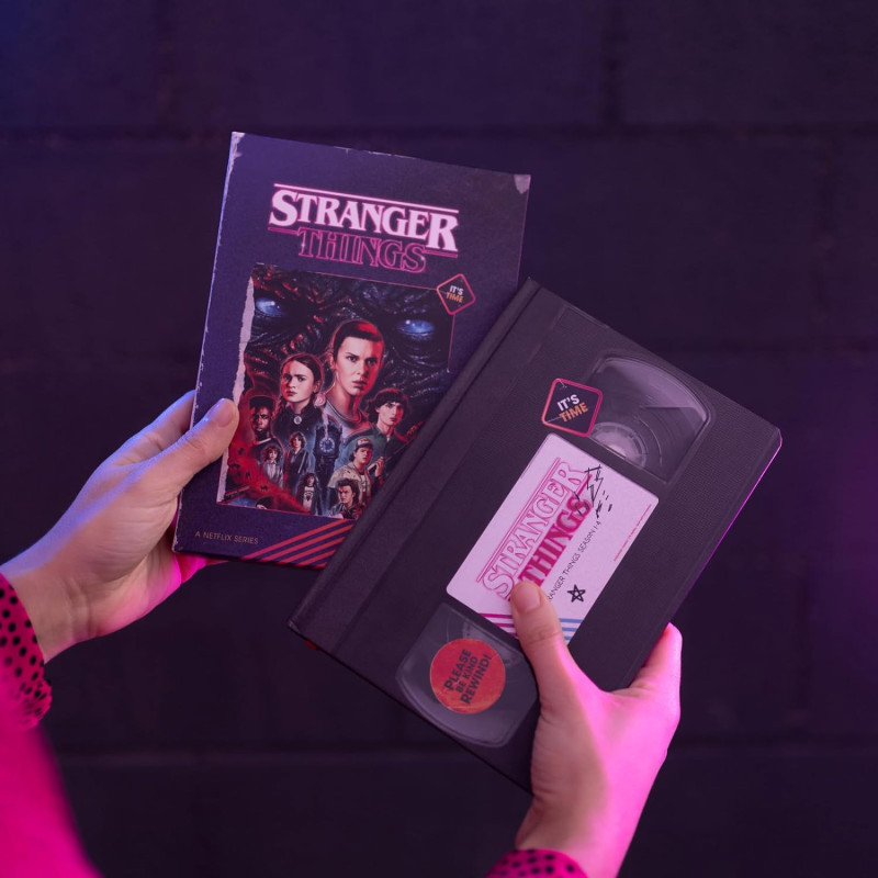 Stranger Things -  Carnet A5 VHS