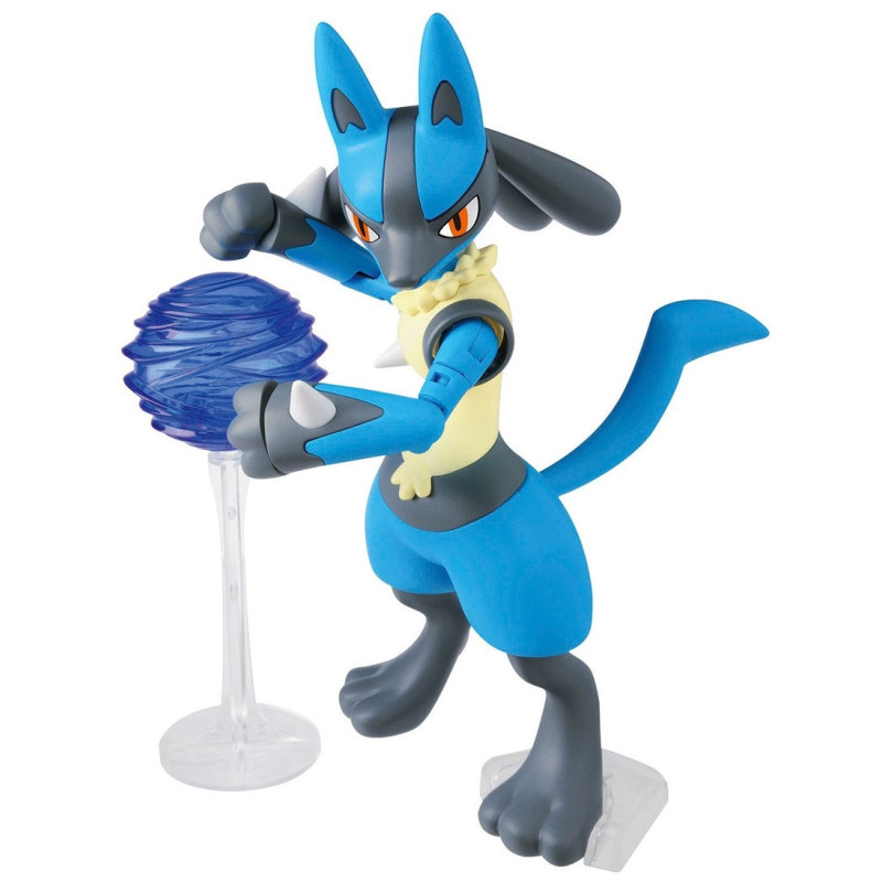 Pokemon - Model kit Collection Plamo : Riolu & Lucario