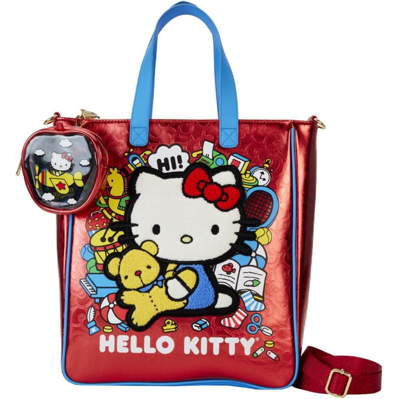 Hello Kitty - Sac tote bag et porte-monnaie 50ème anniversaire