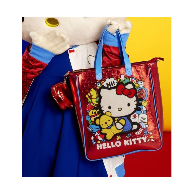 Hello Kitty - Sac tote bag et porte-monnaie 50ème anniversaire