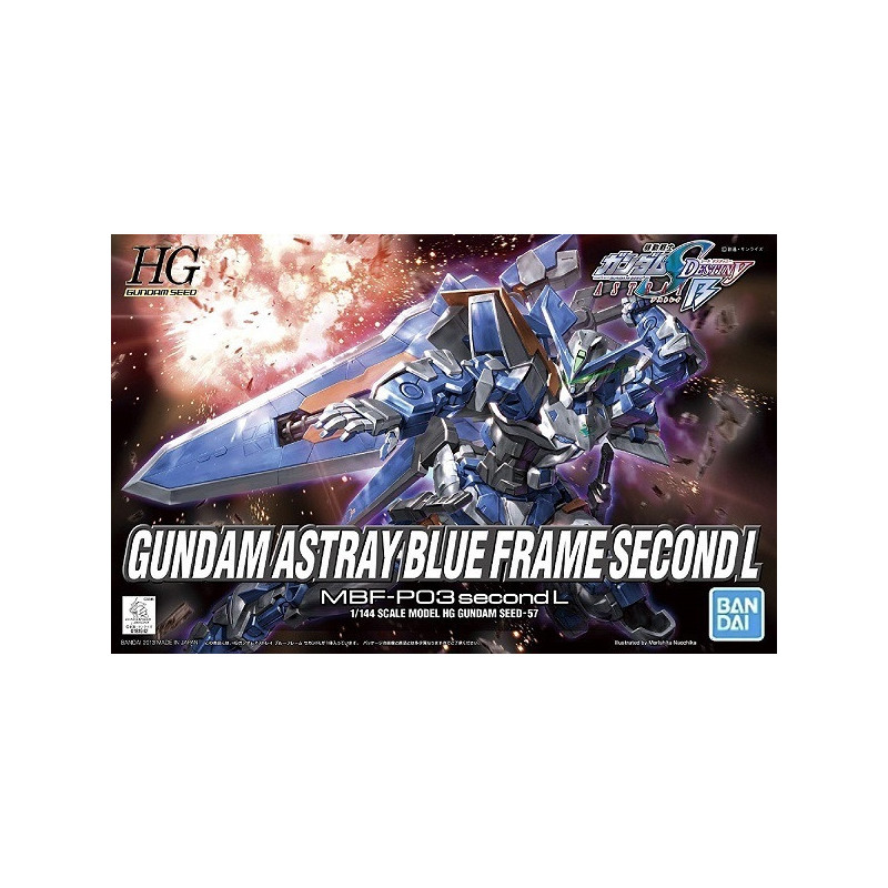 Gundam - HG Seed 1/144 Gundam Astray Blue Frame Second L