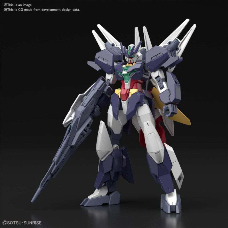 Gundam - HGBD:R 1/144 Uraven Gundam Hiroto's Mobile Suit