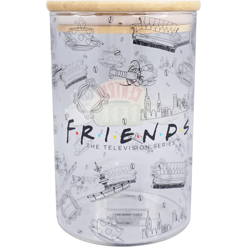 Friends - Bocal en verre Central Perk