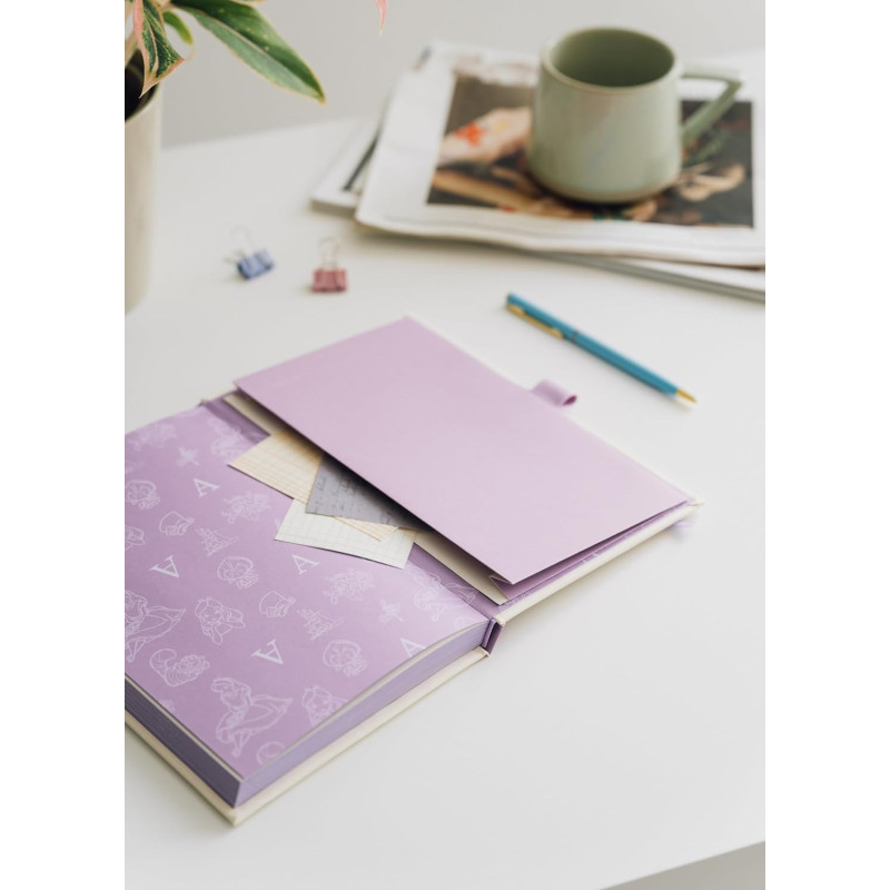 Disney : Alice au Pays des Merveilles - Carnet bullet journal premium + stylo