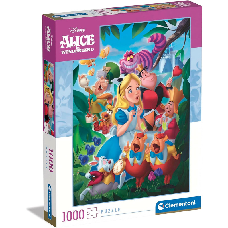 Disney - Puzzle 1000 pièces Alice au Pays des Merveilles