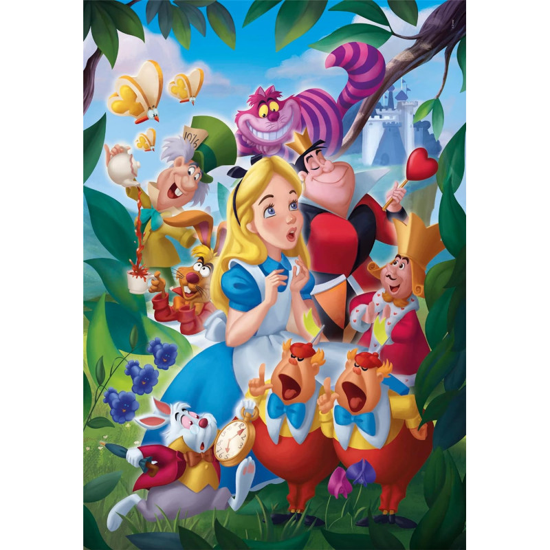 Disney - Puzzle 1000 pièces Alice au Pays des Merveilles