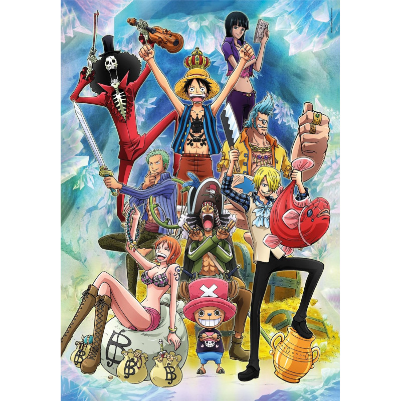 One Piece - Puzzle 1000 pièces Equipage