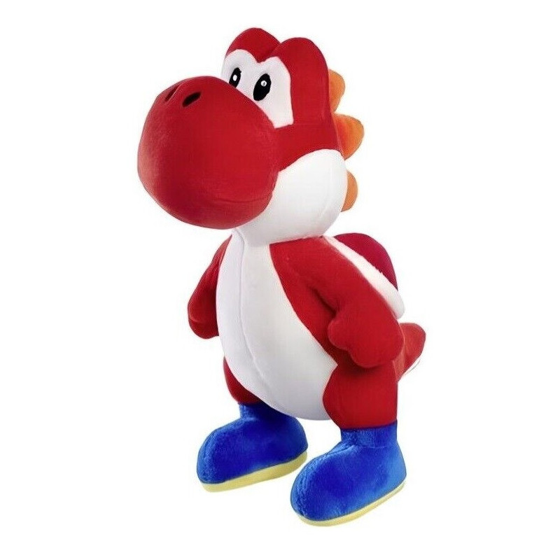 Super Mario - Peluche 23 cm : Yoshi Rouge