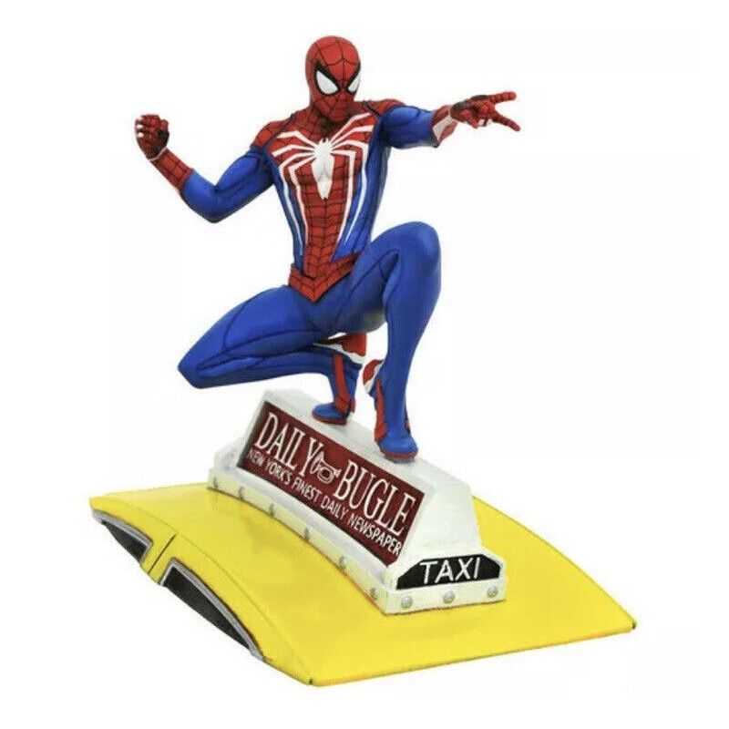 Marvel - Gallery - Statue PVC PS4 Spider-Man on Taxi 23 cm 